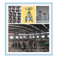 cast steel Russian cuniform stem gate valve prices for oil water gas china supply